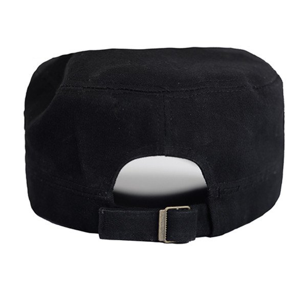 Alkalmi férfi sapka fekete hímzéssel