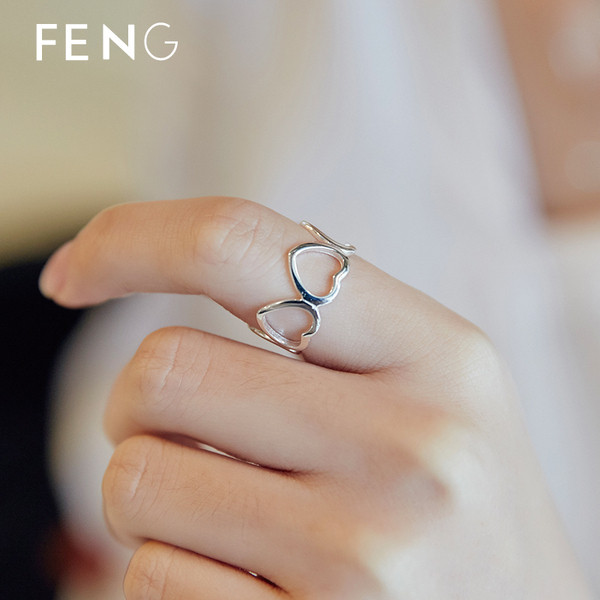 Γυναικέιο δαχτθλίδι σε  σχήμα καρδιάς