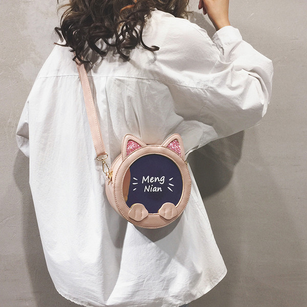 Női modern táska 3D elemmel több színben