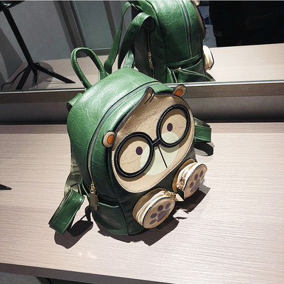 Πολύχρωμο γυναικείο σακίδιο σε τρία χρώματα