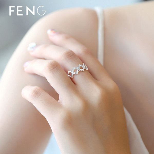 Női modern gyűrűs állítható modell