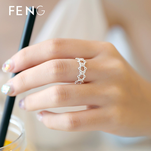 Női modern gyűrűs állítható modell