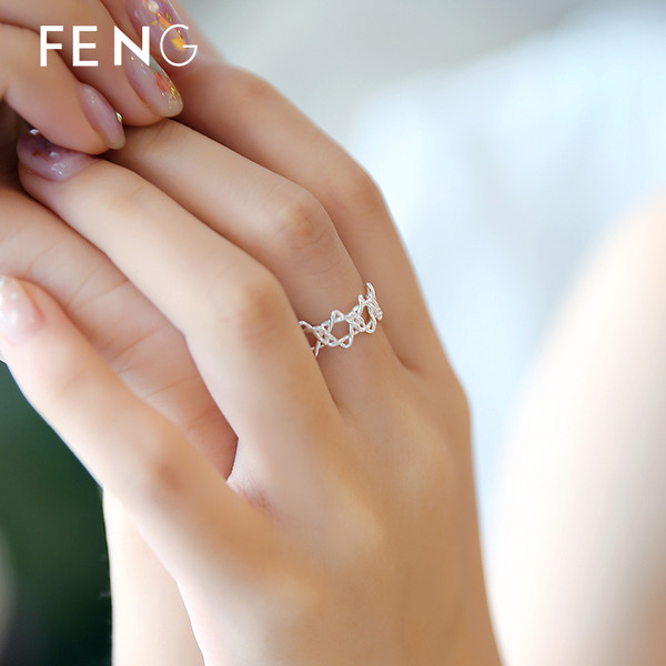 Női modern gyűrűs állítható modell