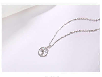 Καθημερινό γυναικείο κολιέ σε ασημί χρώμα