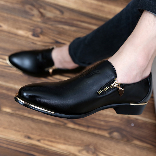 Modern férfi cipők eco bőrből több modell