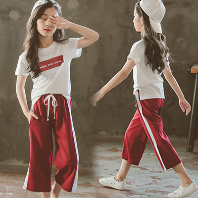 Αθλητικό παιδικό σετ για κορίτσια σε διάφορα χρώματα