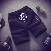 Alkalmi férfi rövidnadrág több színben felirattal