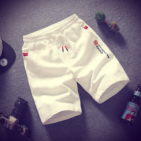 Alkalmi férfi rövidnadrág több színben felirattal