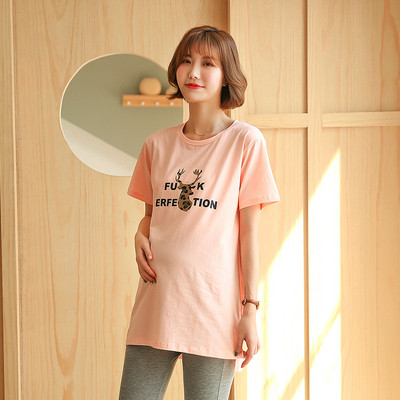 Καθημερινό μπλουζάκι για έγκυες γυναίκες με διάφορα χρώματα