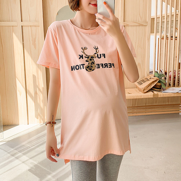 Καθημερινό μπλουζάκι για έγκυες γυναίκες με διάφορα χρώματα