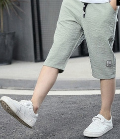 Παιδικά παντελόνια για αγόρια σε τρία χρώματα με δεσμούς