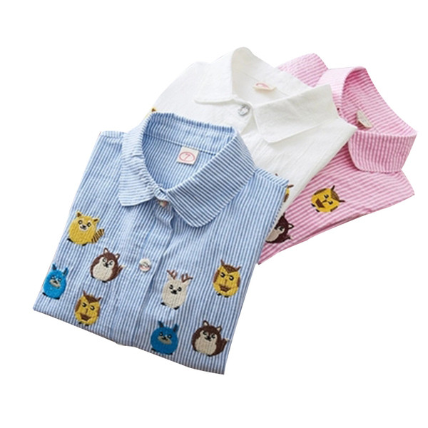 Modern gyereking lányoknak három színben hímzéssel