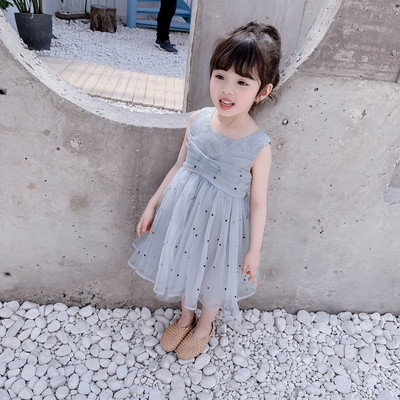 Κομψό παιδικό φόρεμα σε τρία χρώματα 