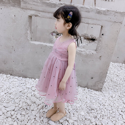 Κομψό παιδικό φόρεμα σε τρία χρώματα 