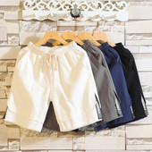 Sport-alkalmi férfi rövidnadrág négy színben, zsebekkel