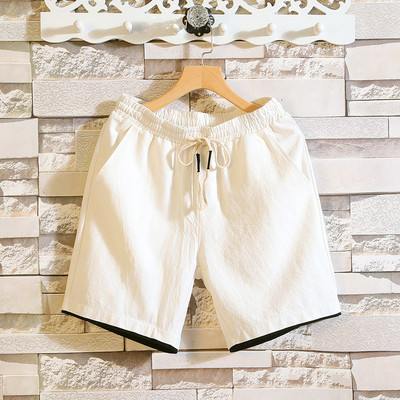 Ανδρικά σορτάκια σε τρία χρώματα με δεσμούς