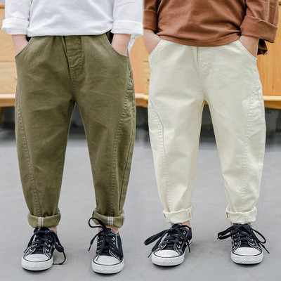 Модерни детски панталони в два цвята 