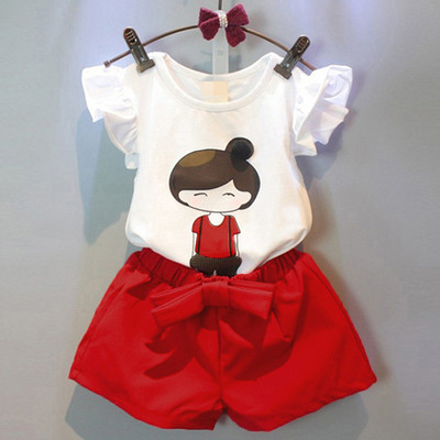 Gyerekkészlet lányoknak nyomattal