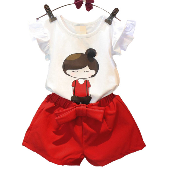 Gyerekkészlet lányoknak nyomattal