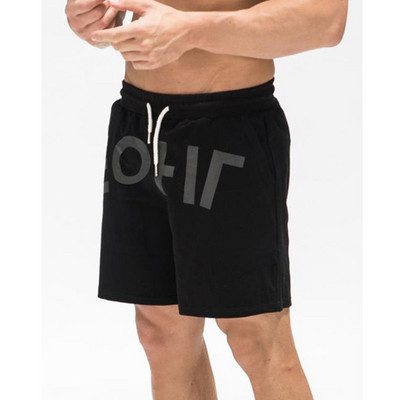 Modern férfi rövidnadrág két színben felirattal