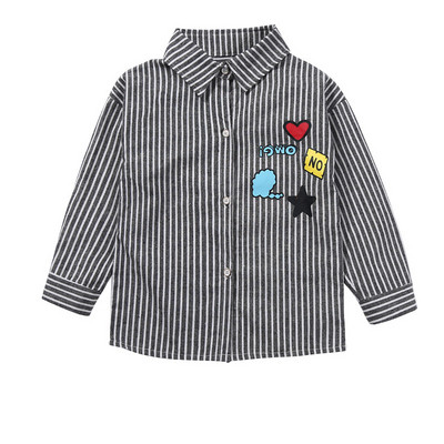 Μοντέρνο παιδικό σετ για κορίτσια - τζιν και πουκάμισο