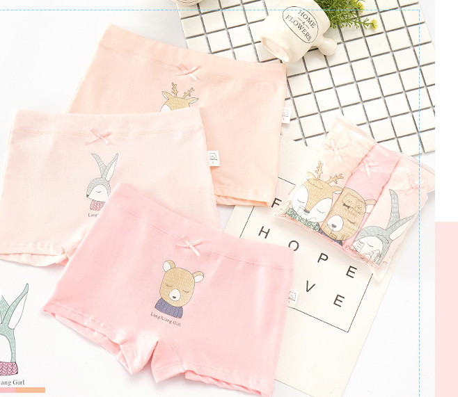 Gyermek fehérnemű lányoknak - három darabból álló készlet