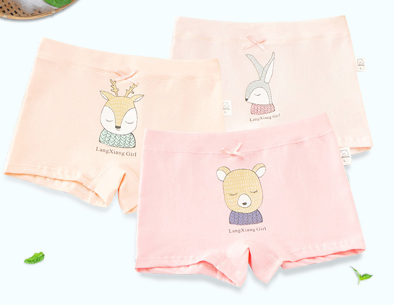 Gyermek fehérnemű lányoknak - három darabból álló készlet