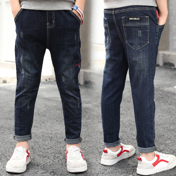 Παιδικά τζιν καθημερινά με κεντήματα