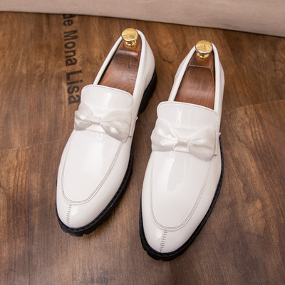 Κομψά ανδρικά παπούτσια από οικολογικό δέρμα σε τρία χρώματα