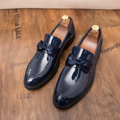 Κομψά ανδρικά παπούτσια από οικολογικό δέρμα σε τρία χρώματα