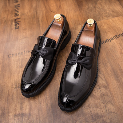 Κομψά ανδρικά παπούτσια από οικολογικό δέρμα σε τρία χρώματα