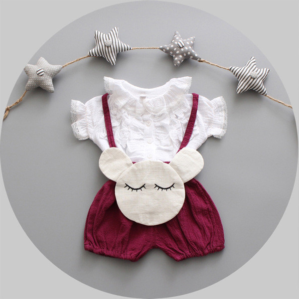 Modern, két részből álló, 3D elemes gyerekkészlet lányoknak