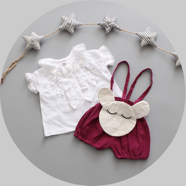 Modern, két részből álló, 3D elemes gyerekkészlet lányoknak