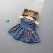 Rochie eleganta pentru copii cu motive florale