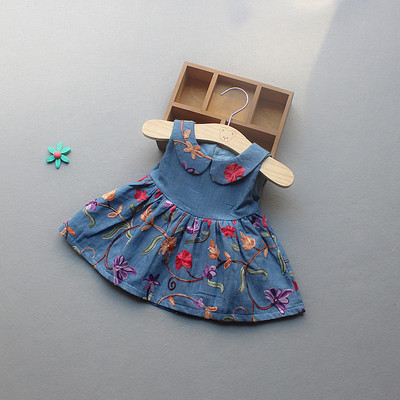 Rochie eleganta pentru copii cu motive florale