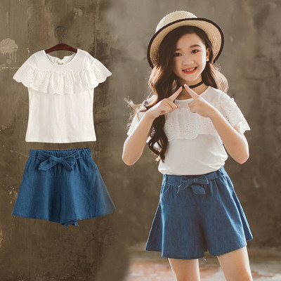 Gyerekkészlet lány blúzhoz és nadrághoz