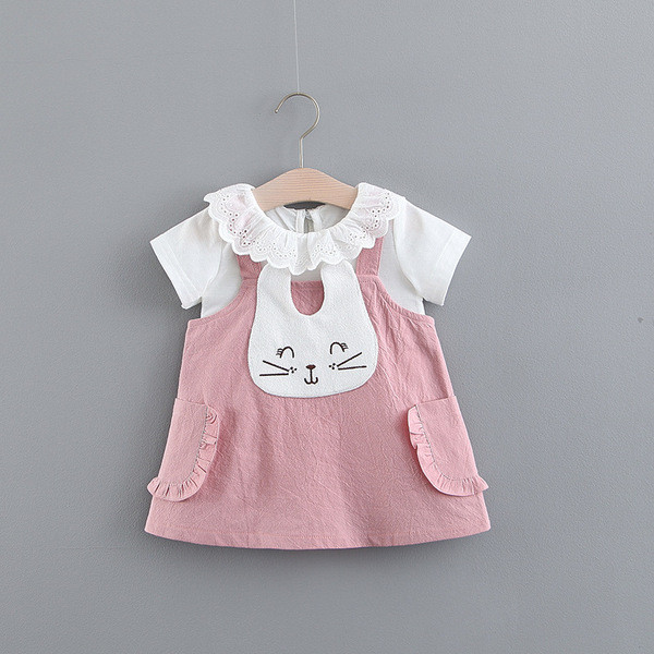 Napi gyerekkészlet lányoknak két részből, rárakással