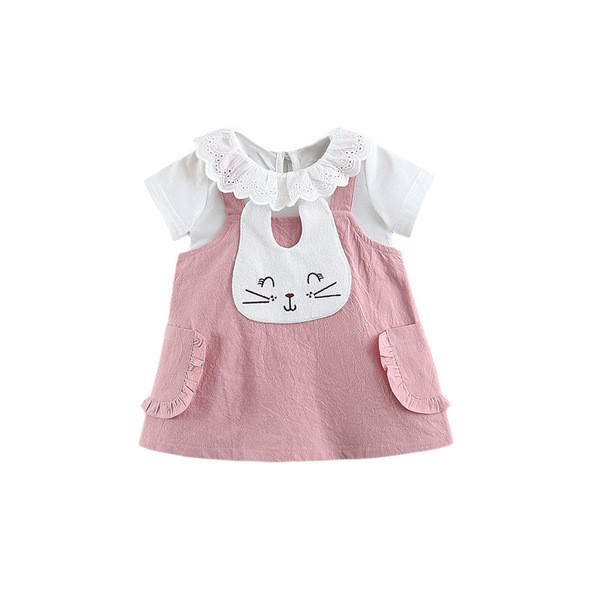 Napi gyerekkészlet lányoknak két részből, rárakással