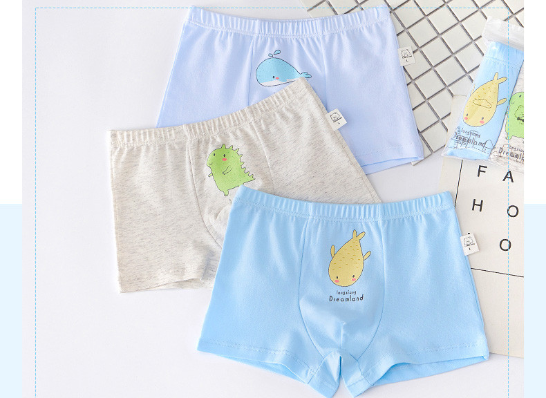 Gyermek fehérnemű fiúknak - három darabból álló készlet