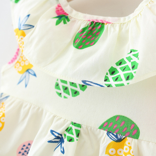 Alkalmi gyerekruha fehér színben, szalaggal