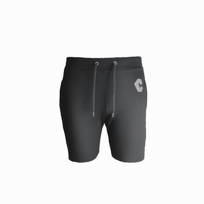 Férfi sport rövidnadrág három színben nyakkendővel