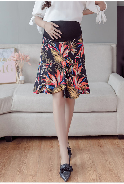 Nyári szoknya kismamáknak virágmotívumokkal több színben