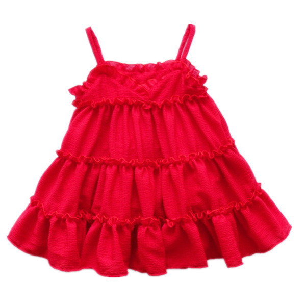 Modern gyerekruha piros pántokkal