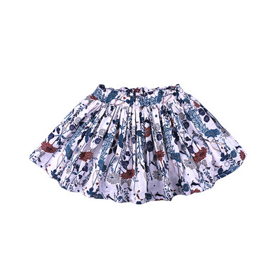 Modern gyerekszoknya virágos motívumokkal, három színben