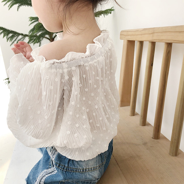 Stílusos fehér gyereking lányoknak