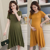Alkalmi ruha terhes nőknek, rövid ujjú több színben