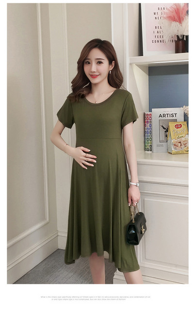 Alkalmi ruha terhes nőknek, rövid ujjú több színben