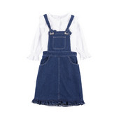 Κομψό παιδικό σετ για κορίτσια και φόρεμα για κορίτσια