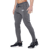 Мъжки спортен панталон в три цвята с апликация