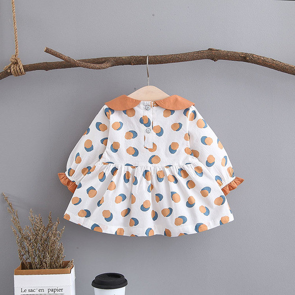 Stílusos gyerekruha, pöttyös hosszú ujjú